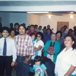 revival in bobby montoyas house church. 120 people 1995